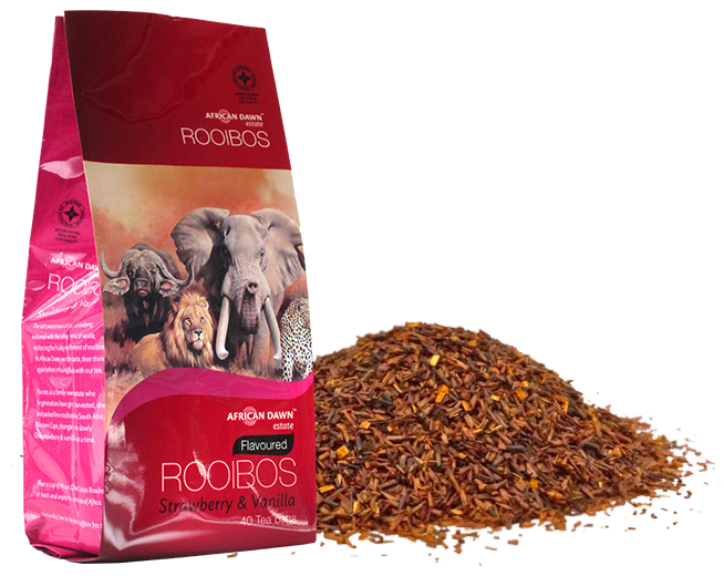 African Dawn Rooibos Strawberry & Vanilla 3 Pack