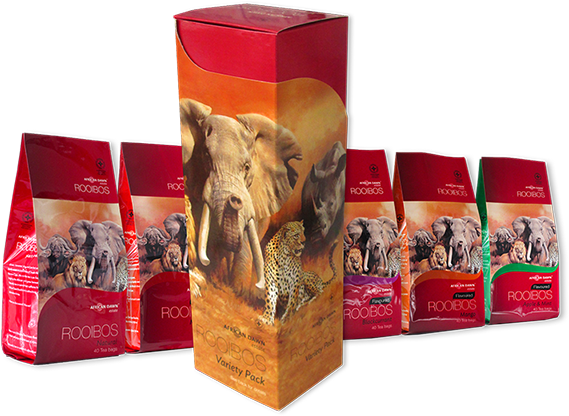 African Dawn Rooibos Assorted 6 Pack
