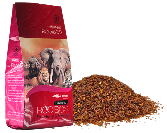 African Dawn Rooibos Strawberry & Vanilla 3 Pack