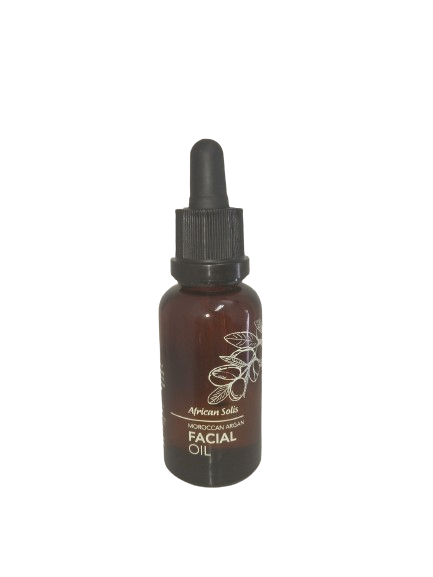 African Solis Moroccan Argan Facial Oil 30ml